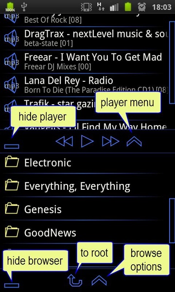 Trax Music Player - Preview 6
