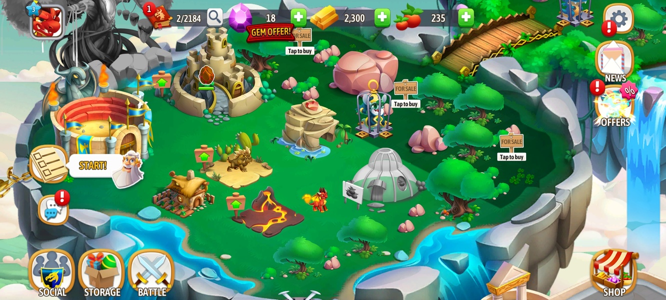 Dragon City Mobile - Preview 1