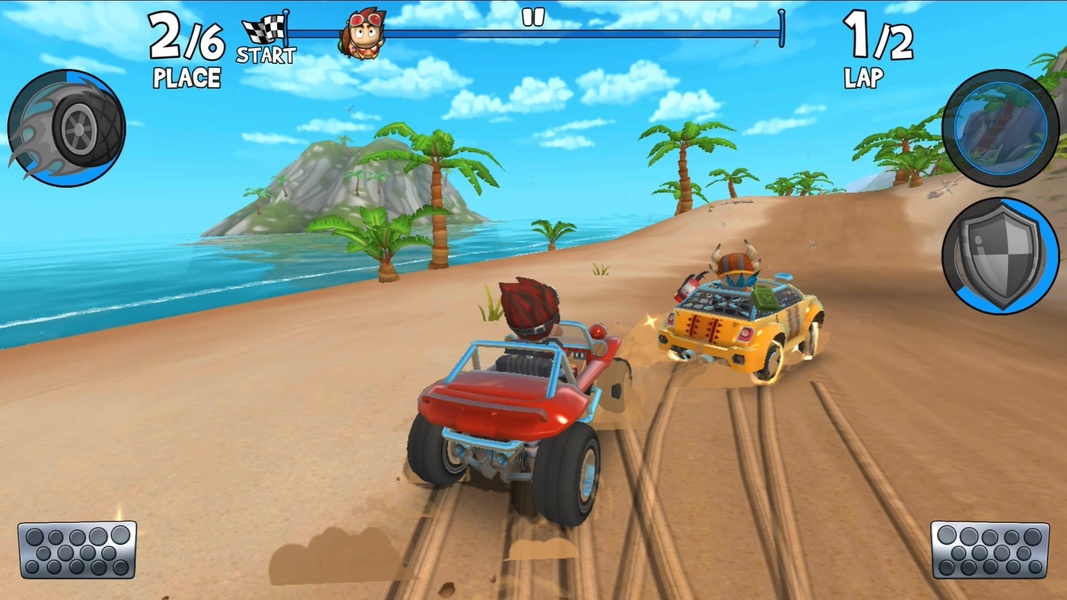 🔥 Download Beach Buggy Racing 2 2023.10.10 [Mod money] APK . Fun and  entertaining arcade race 