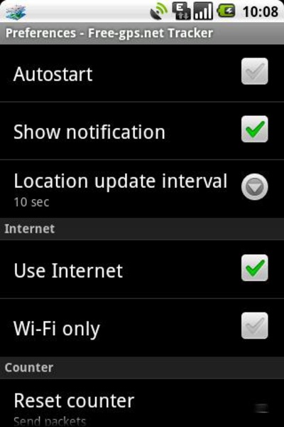 Free-gps.net Tracker - Preview 1
