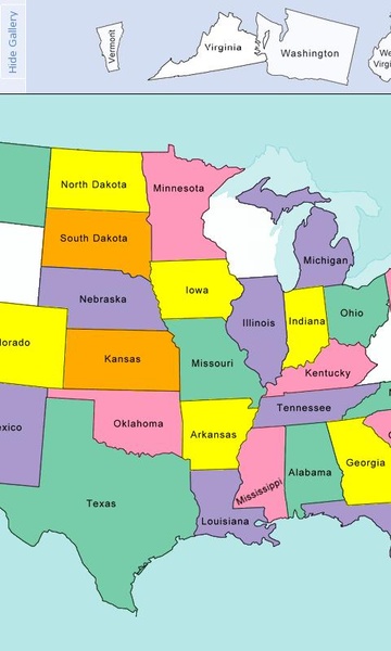 USA Map Puzzle - Preview 5