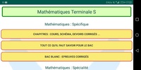 Maths Terminale S screenshot 8