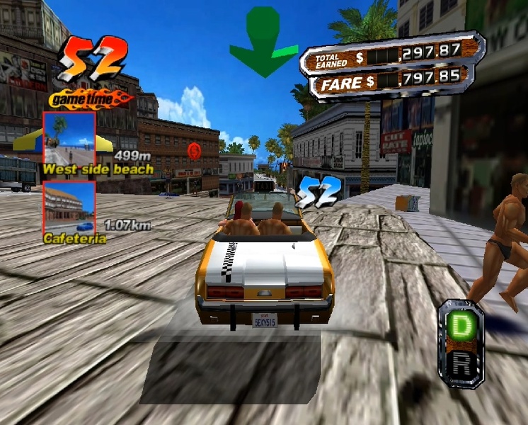 Jeu Crazy Taxi 3 (Sega) Pour PC - Version FR Avec Notice - Bon état - Occasion