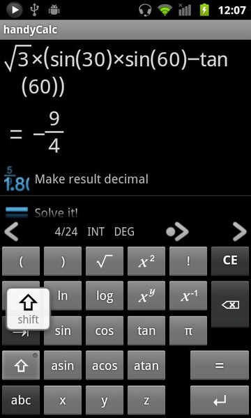 handyCalc - Preview 2