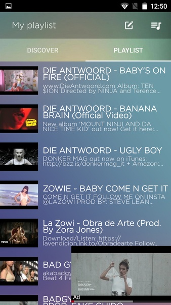 Air Music Player - Preview 6