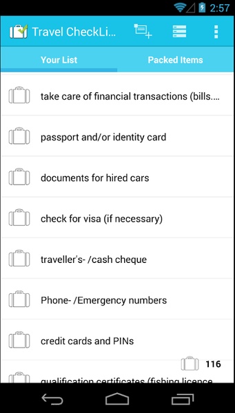 Travel CheckList - Preview 8