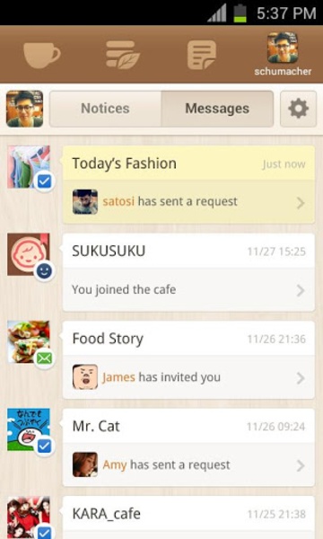LINE Cafe - Preview 3