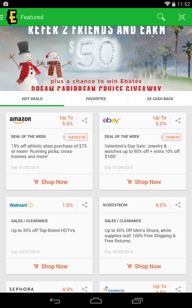 Rakuten Ebates - Preview 4