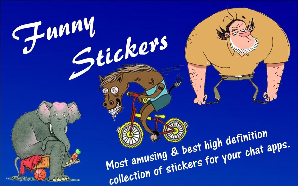 Funy Stickers - Preview 1