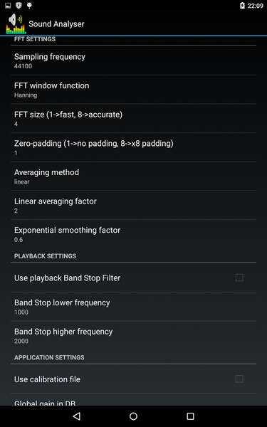 Sound Analyser - Preview 1