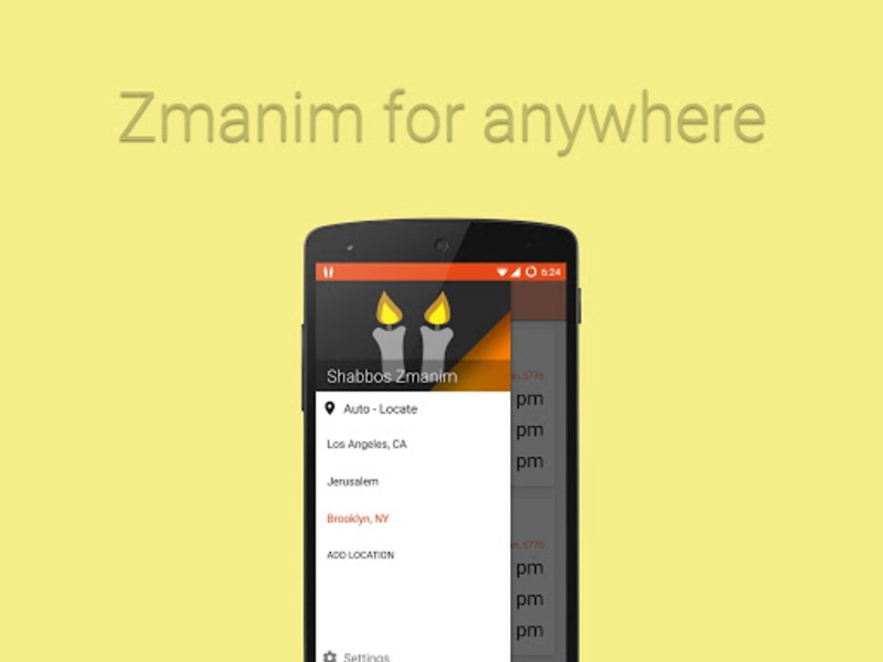 Shabbos Zmanim - Preview 3