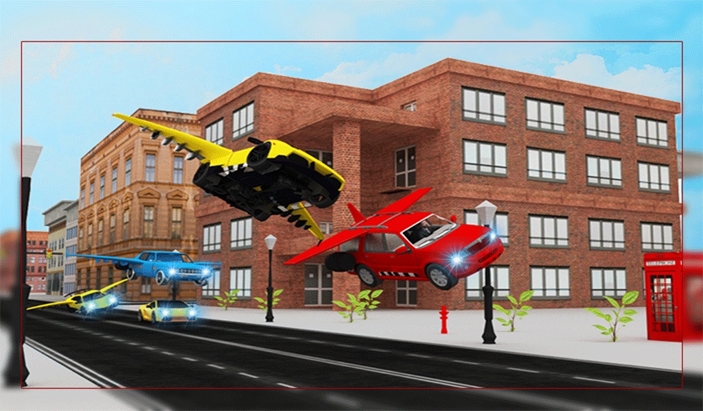 Flying Sports Car Racing 3D - Preview 5