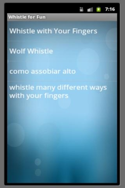 Whistle for Fun - Preview 1