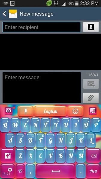 GO Keyboard Color Theme - Preview 1