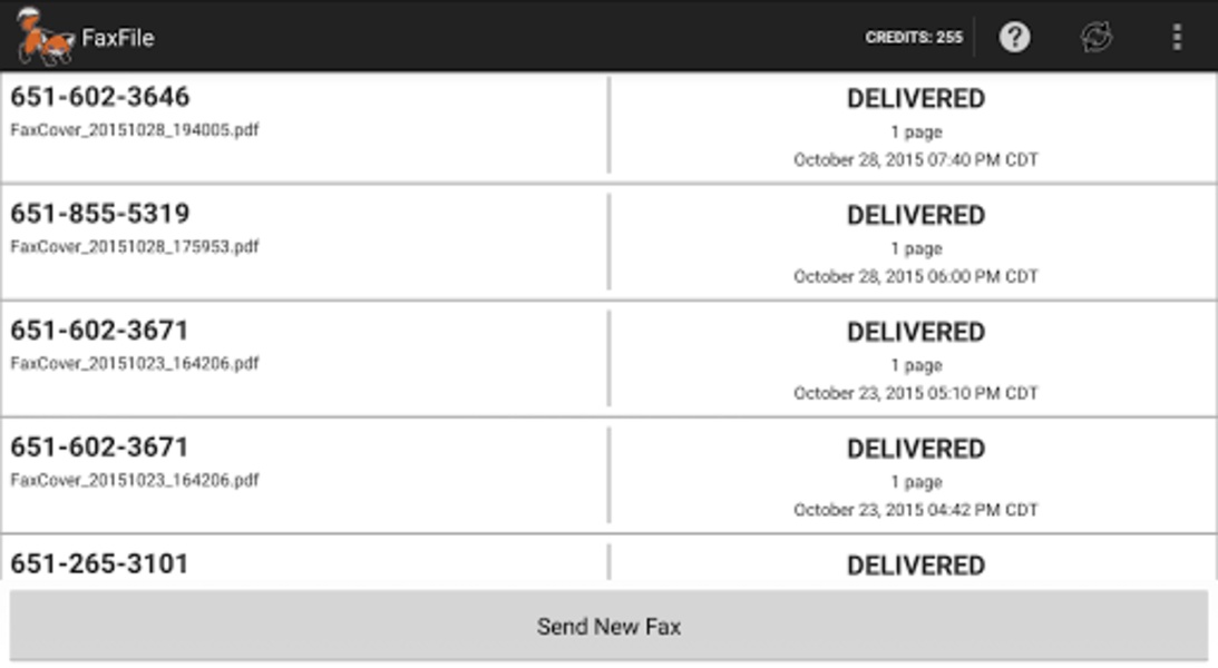 FaxFile - Preview 3