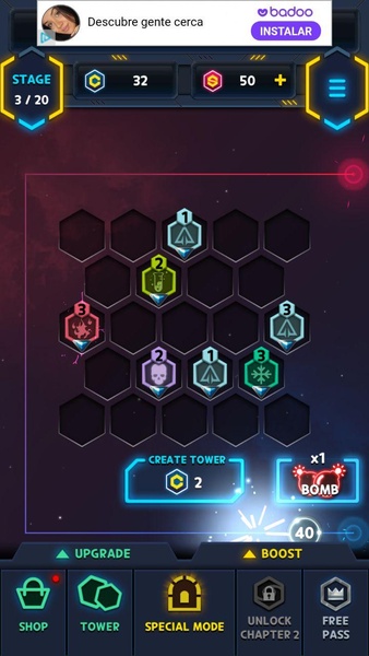 NeonMergeDefence - Preview 5