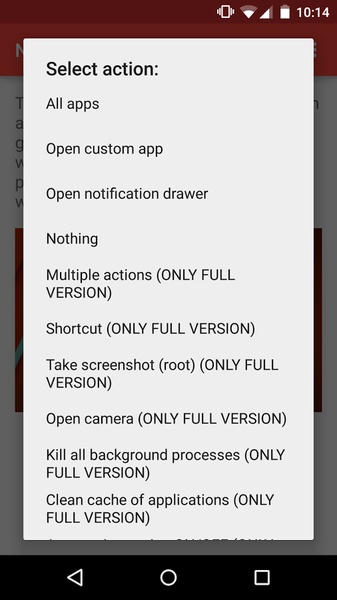 Now Gesture Tweaks Free - Preview 5