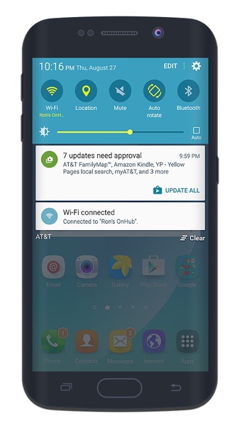 Galaxy J7 - CM Theme - Preview 1
