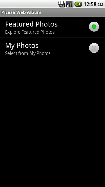 Picasa for MultiPicture Live Wallpaper - Preview 1