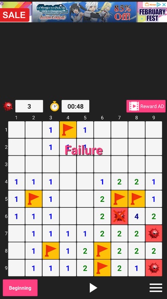 Minesweeper game - Preview 9
