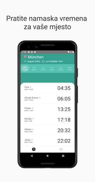Vaktija.eu 5.7.0 Screen Views 6