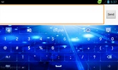 GO Keyboard Glow Blue screenshot 9