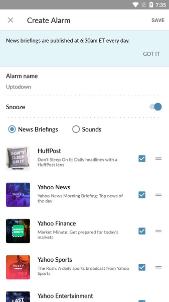 WakingNews Alarm Clock - Preview 6