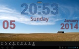 DIGI Clock Live Wallpaper screenshot 15