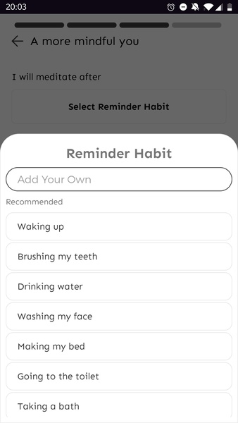 Atom: Build a habit of meditation - Preview 2