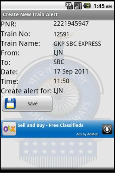 Indian Railway Train Alarm - Preview 5