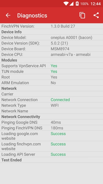 FinchVPN - Preview 4