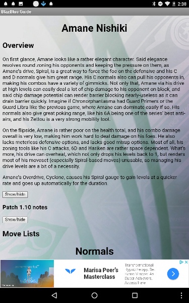BlazBlue Guide - Preview 3