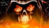 Fire Skull Screensaver screenshot 2