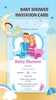 Baby Shower Invitation Card maker screenshot 1