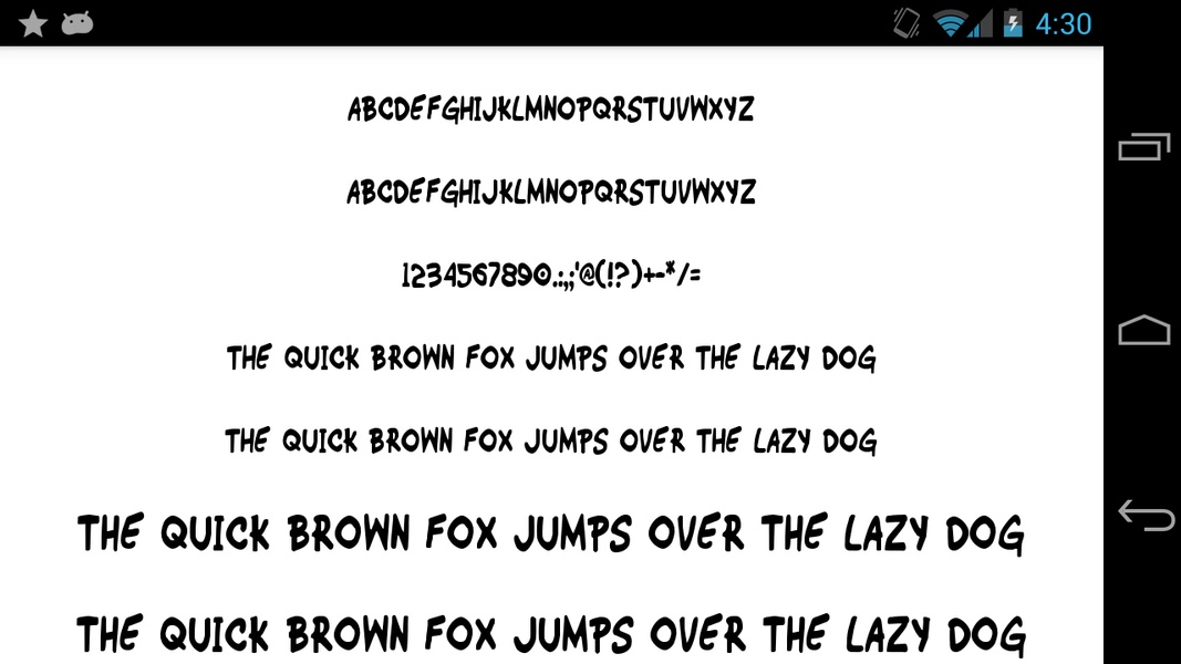 Hand Fonts 50 - Preview 2