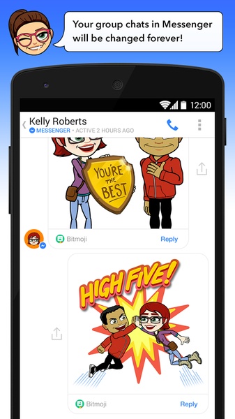 Bitmoji for Messenger - Preview 1