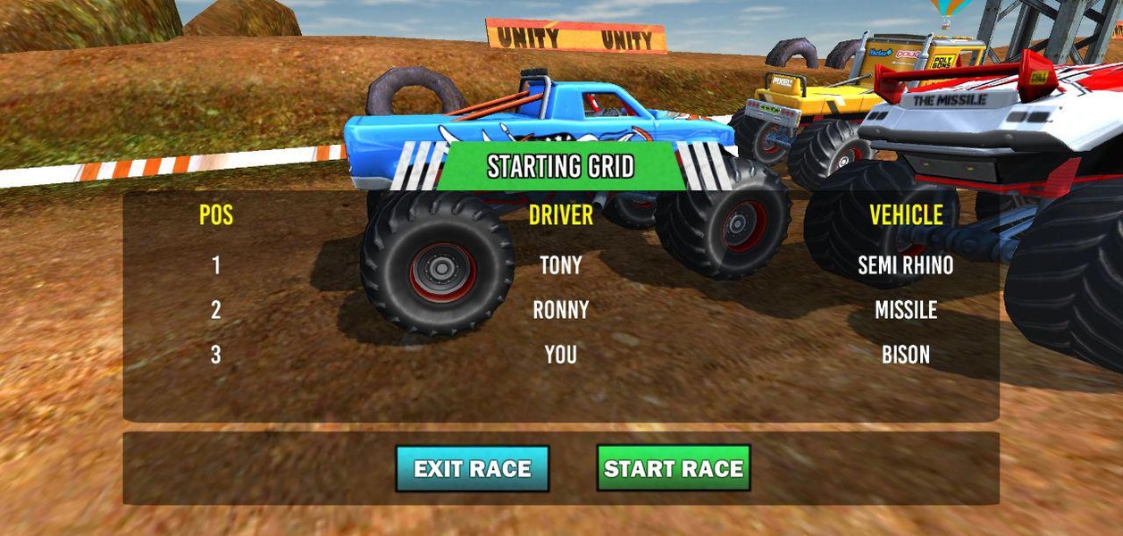 Mega Truck Race - Preview 4