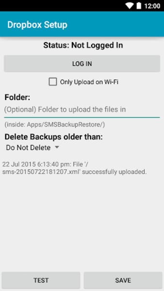 Network Add-On for SMS Backup & Restore - Preview 3