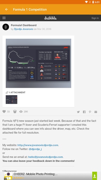 Formula 1 Competition - Preview 7