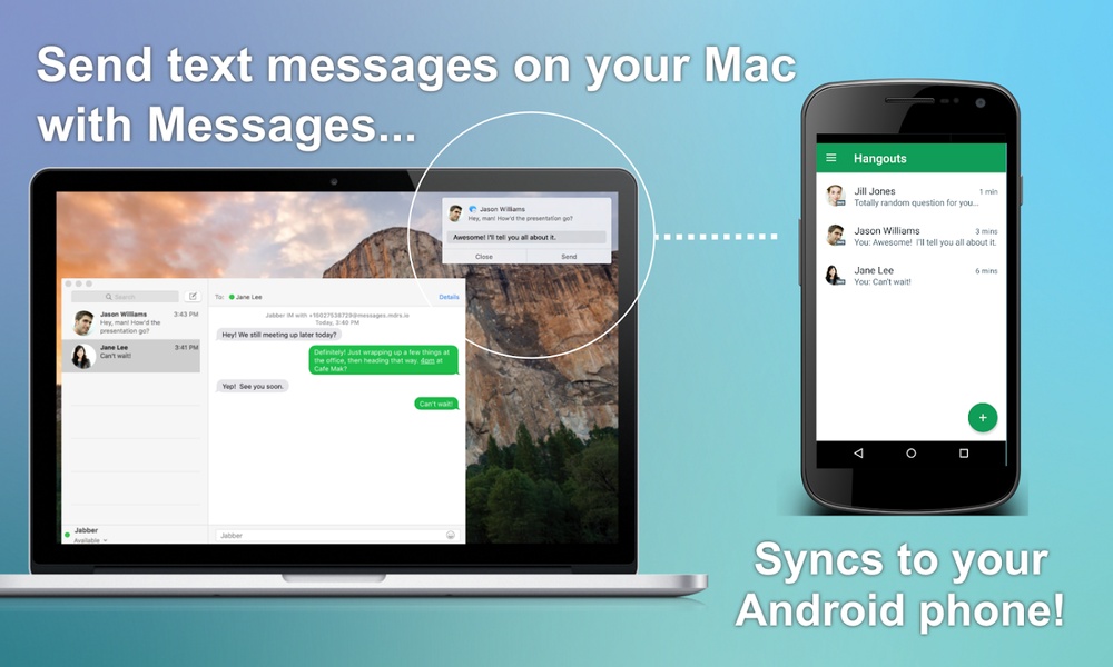SMS for iChat - Preview 2