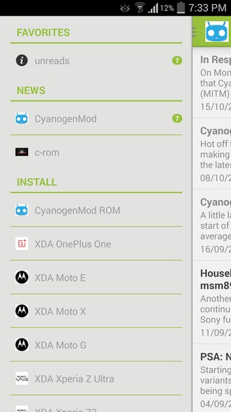 ROM Installer & news - Preview 7