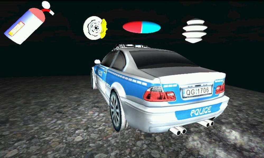 Toddler Police Toy 3D - Preview 6