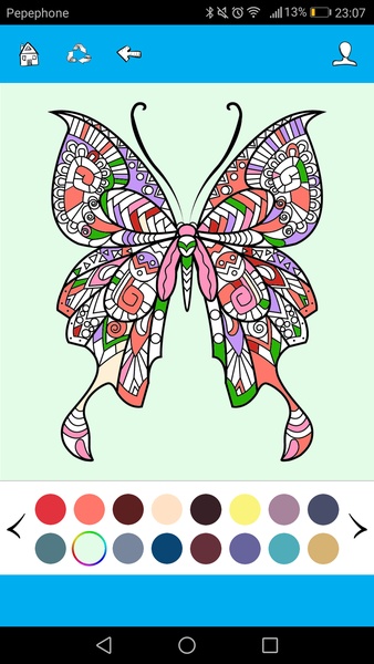 Butterfly Coloring - Best Pages - Preview 5