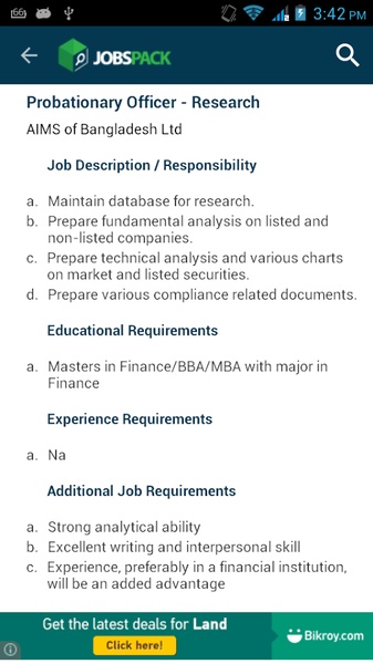 BDJobs - Preview 3