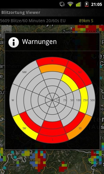 Blitzortung Lightning Monitor - Preview 2