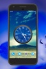 Blue Clock Live Wallpaper screenshot 4