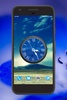 Blue Clock Live Wallpaper screenshot 4