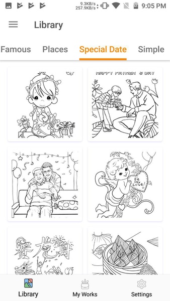 Art Number Coloring - Preview 3