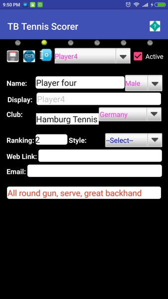Table Tennis Scorer free - Preview 2
