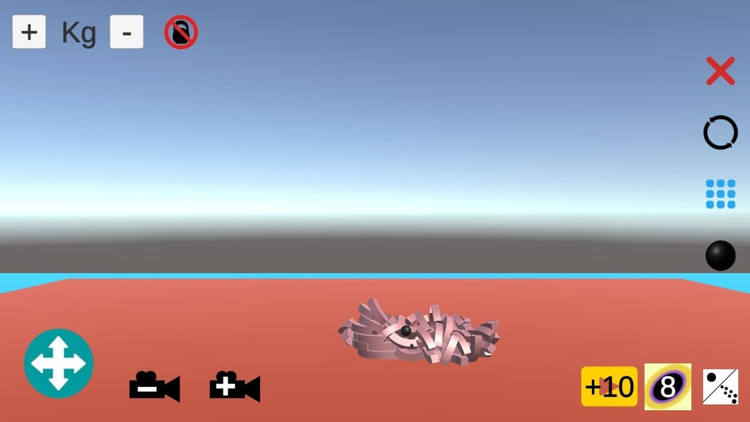 Destruction 3d physics simulation - Preview 10